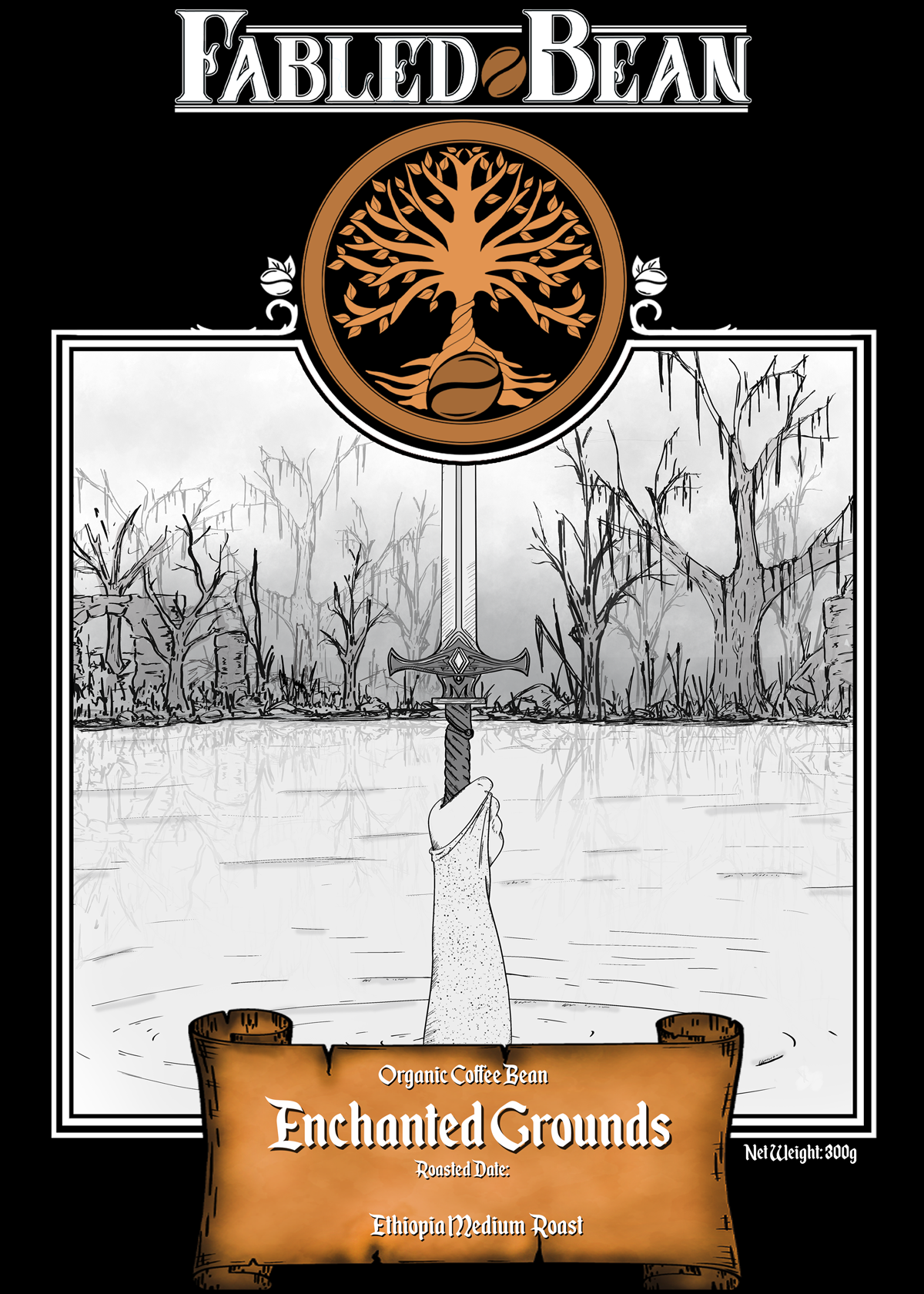 Enchanted Grounds - Ethiopia Medium Roast Coffee
