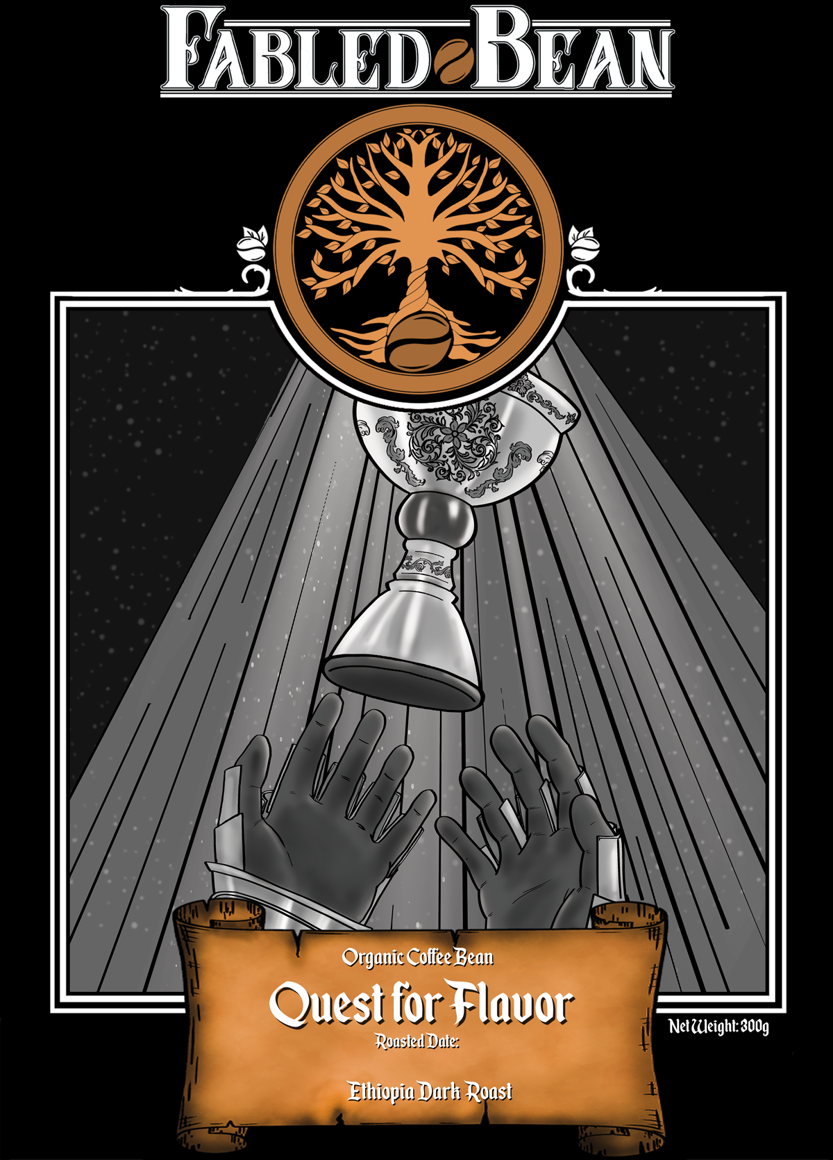 Quest for Flavour - Ethiopia Dark Roast Coffee